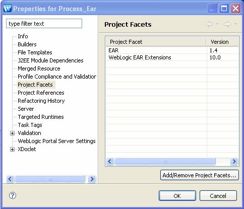 Project Facets
