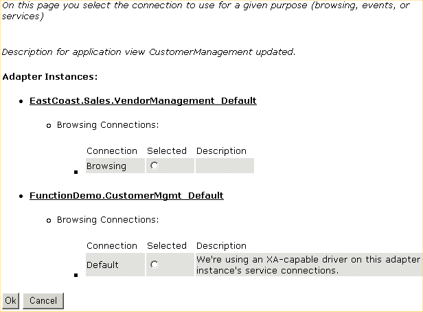 Procedure for Defining and Configuring an Application View