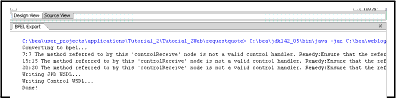 BPEL Export Pane