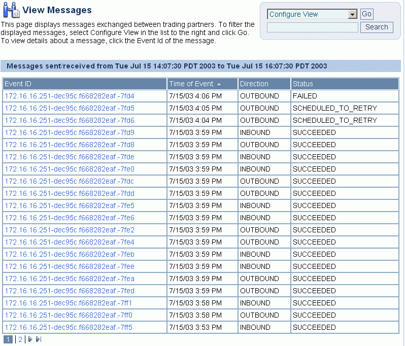 Incoming Message Path