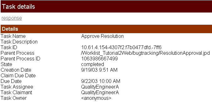 ResponseXML box