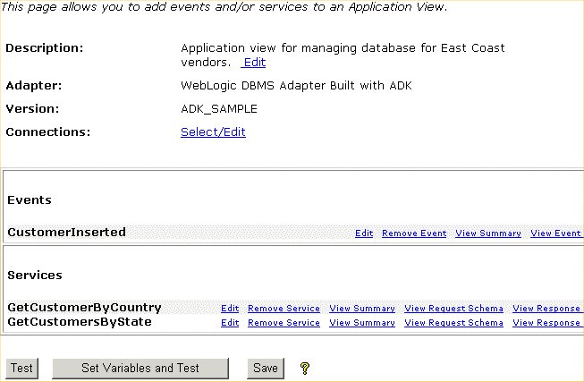 Procedure for Defining and Configuring an Application View