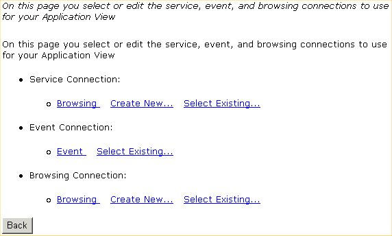 Procedure for Defining and Configuring an Application View