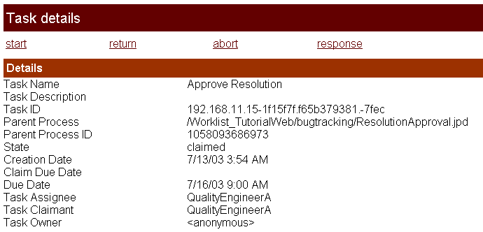 ResponseXML box