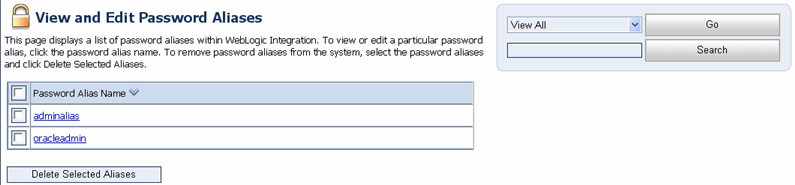 View and Edit Password
