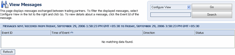 View Messages Page