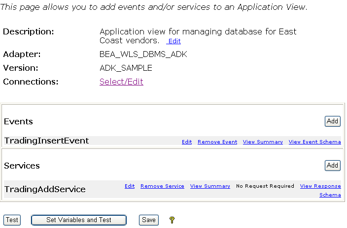Procedure for Defining and Configuring an Application View