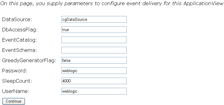 Procedure for Defining and Configuring an Application View