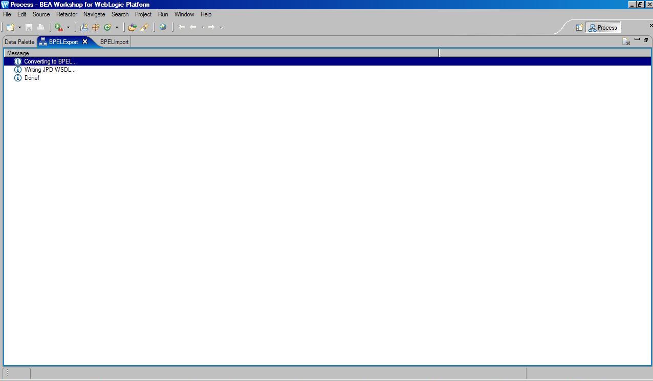 Export log