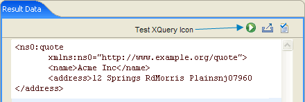 Result Data Pane