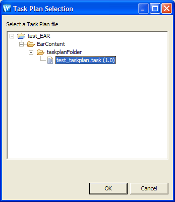 Selecting the Task Plan 