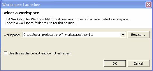 Setting the Workspace 