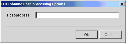 Inbound Post-Processing Options Windows