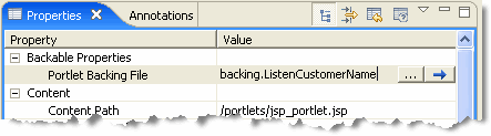 Adding a Backing File Using Workshop for WebLogic 