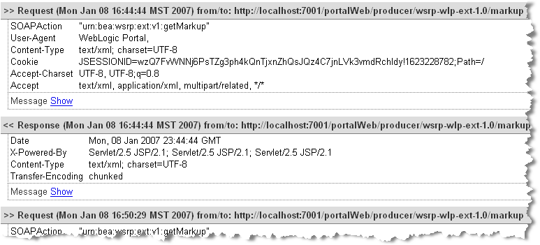 Monitor Appearing in a Browser