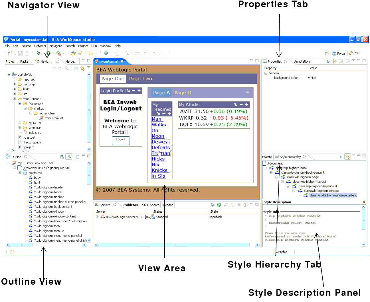 Look And Feel Editor Components