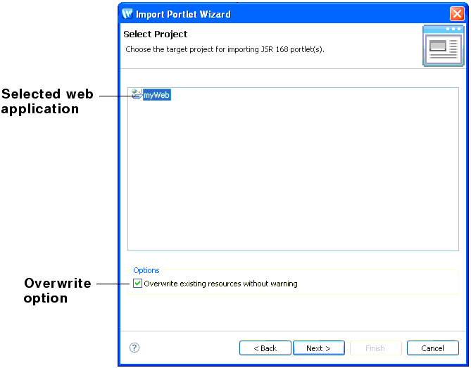 Select Project Dialog