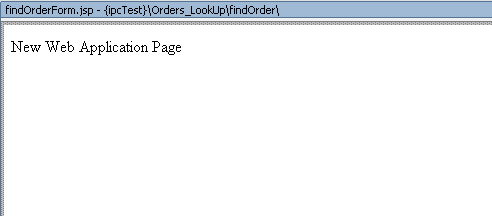 JSP Designer with Default JSP Design View