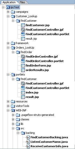 File Tree After All Portlets are Complete