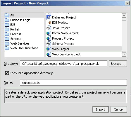 Import Mobility Tutorials 
