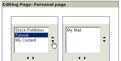 Move the Items on a Page