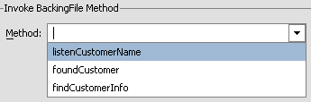 Invoke BackingFile Method Available Method List