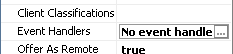 Event Handler Property Open for Edit