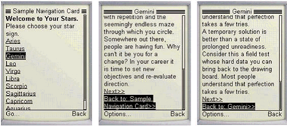 Selecting 