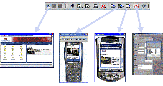 The Mobility Toolbar features