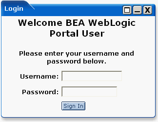 Login Screen