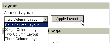 Choose a Layout