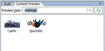 Previewing retrieved content