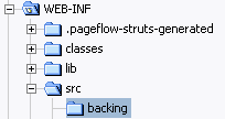 backing Folder Under WEB-INF/src