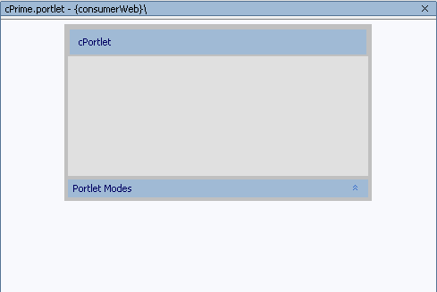cPrime Portlet Layout