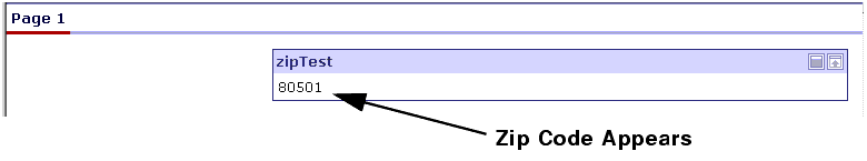 zipTest.portal Successfully Rendered