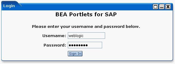 Login Screen