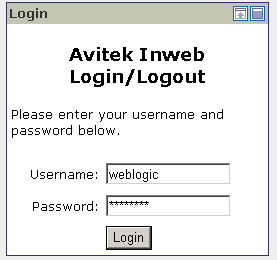 Login Screen