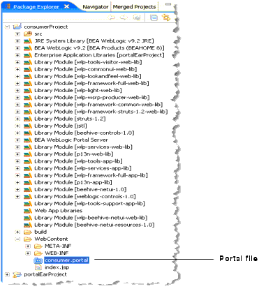 Package Explorer After Prerequisite Tasks are Completed