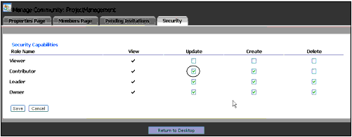 Edit the Default Capabilities for Each Role