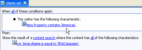 Content Selector File in Workshop for WebLogic