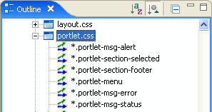 Double-click a style to modify its properties
