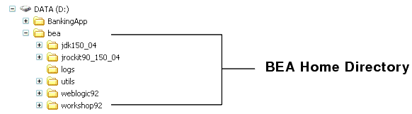 The BEA Home Directory