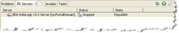 BEA WebLogic Server Configuration Wizard
