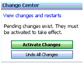 Change Center