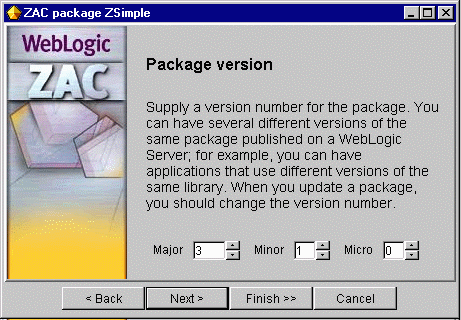 Setting the version number