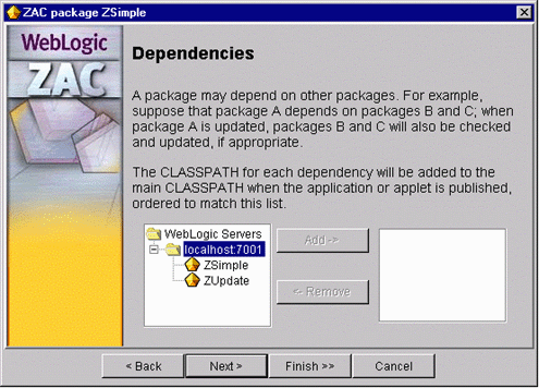 Setting up dependencies
