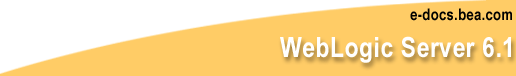 BEA WebLogic Server Release 6.1
