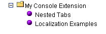 Navigation Tree Nodes