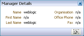 Manager Details dialog Manager Details dialog