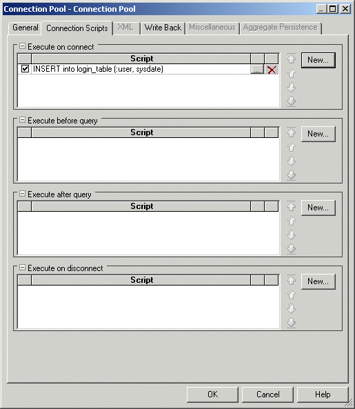 This image is an example of the populated screen. This image is an example of the populated screen.